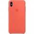 Чехол Apple Silicone Case для iPhone Xs Max «Спелый нектарин» (Nectarine) оптом