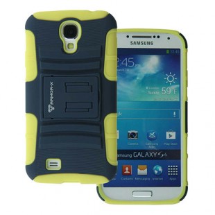 Чехол Armor X Action Shell для Samsung Galaxy S4 Синий/Желтый- оптом