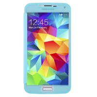 Чехол Baseus Bohem для Samsung Galaxy S5, голубой (LTSAS5-BE03)