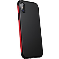 Чехол Baseus Bumper Case для iPhone X красный