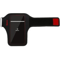 Чехол Baseus Flexible Wristband для смартфонов 5" красный/чёрный