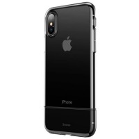 Чехол Baseus Half to Half Case для iPhone Xs Max чёрный (WIAPIPH65-RY01)
