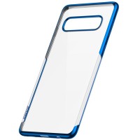 Чехол Baseus Shining Case для Samsung Galaxy S10+ синий