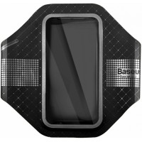 Чехол Baseus Ultra-thin Sports Armband для смартфонов 4.7" чёрный