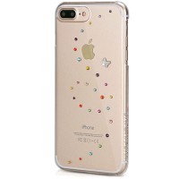Чехол Bling My Thing Papillon для iPhone 7 Plus (Айфон 7 Плюс) Cotton Candy прозрачный