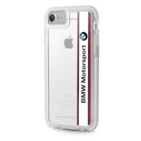 Чехол BMW Motorsport Shockproof Hard PC для iPhone 7 (Айфон 7) белый