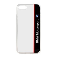 Чехол BMW Motorsport Transparent Hard PC для iPhone 7 синий