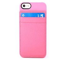 Чехол Boostcase CC Holder для iPhone 5/5S/SE Розовый