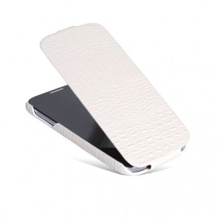Чехол Borofone Crocodile Leather Case для Samsung Galaxy S4 Белый оптом