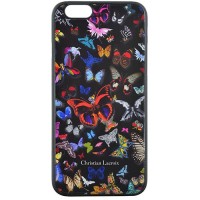 Чехол Christian Lacroix Butterfly Hard для iPhone 6/6s Plus чёрный