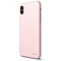 Чехол Elago Thin Fit для iPhone X/Xs розовый