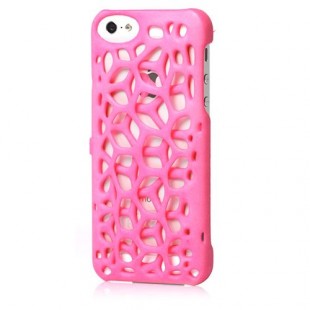 Чехол FreshFiber Macedonia для iPhone 5/5S/SE Розовый оптом