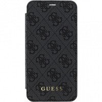 Чехол Guess Charms Collection Booktype Case для iPhone X/iPhone Xs серый