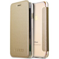 Чехол Guess Iridescent Book Case для iPhone 7/8 золотистый