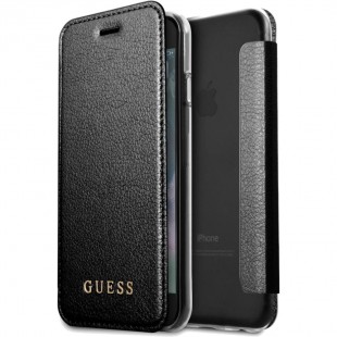 Чехол Guess Iridescent Book Case для iPhone 7 Plus/8 Plus чёрный оптом