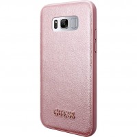 Чехол Guess Iridescent Hard Case для Samsung Galaxy S8 розовое золото
