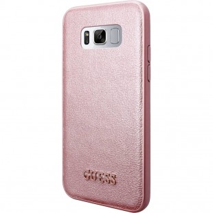 Чехол Guess Iridescent Hard Case для Samsung Galaxy S8 розовое золото оптом
