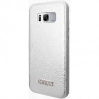 Чехол Guess Iridescent Hard Case для Samsung Galaxy S8 серебристый
