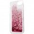 Чехол Guess Liquid Glitter для Phone 7/8 прозрачный/красный оптом