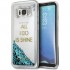 Чехол Guess Liquid Glitter для Samsung Galaxy S8 прозрачный/голубой оптом
