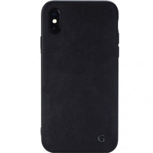 Чехол Gurdini Premium Alcantara Case для iPhone Xs Max (GPABK-XM) чёрный оптом