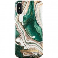 Чехол iDeal of Sweden Fashion Case для iPhone X Golden Jade Marble (A/W18)