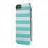 Чехол Incase Stripes Snap Case для iPhone 5/5S/SE Серебристый/Мятный оптом