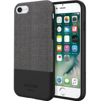 Чехол Jack Spade Color-Block Case для iPhone 7 чёрный/серый
