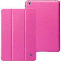 Чехол Jison Classic Smart Cover для iPad mini / iPad mini Retina ярко-розовый