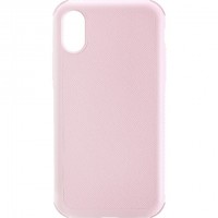 Чехол Just Mobile Quattro Air для iPhone X розовый