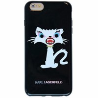 Чехол Karl Lagerfeld Monster для iPhone 6/6s (4,7") чёрный