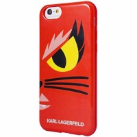 Чехол Karl Lagerfeld Monster для iPhone 6/6s (4,7") Красный