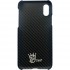 Чехол King Case Aramid Hard для iPhone Xs чёрный карбон оптом