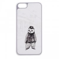 Чехол Loli Panda Gangster для iPhone 5C белый