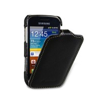 Чехол Melkco Premium Leather Case Jacka Type для Samsung Galaxy Mini 2 чёрный