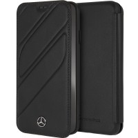 Чехол Mercedes New Organic I Collection Book Style Case для iPhone Xs Max чёрный