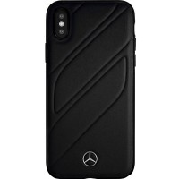 Чехол Mercedes New Organic I Collection Hard Style Case для iPhone Xs Max чёрный