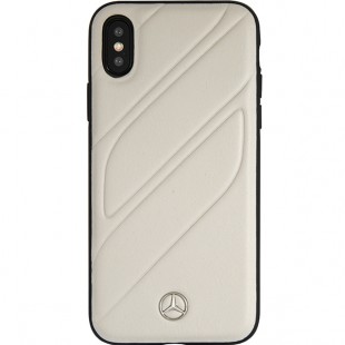 Чехол Mercedes New Organic I Collection Hard Style Case для iPhone Xs Max серый (Crystal grey) оптом