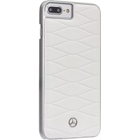 Чехол Merсedes-Benz Pattern III для iPhone 7 Plus белая кожа