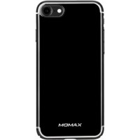 Чехол Momax Metallic Case для iPhone 7 чёрный глянцевый