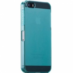 Чехол Momax Ultra Thin Clear Breeze для iPhone 5/5S/SE голубой оптом