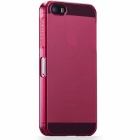 Чехол Momax Ultra Thin Clear Breeze для iPhone 5/5S/SE розовый