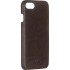 Чехол Moodz Soft Leather Hard для iPhone 7 (Айфон 7) Chocolate тёмно-коричневый оптом