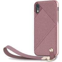 Чехол Moshi Altra для iPhone XR с ремешком на запястье светло-розовый (Blossom Pink)
