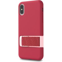 Чехол Moshi Capto с ремешком MultiStrap для iPhone X/Xs малиновый розовый
