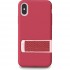 Чехол Moshi Capto с ремешком MultiStrap для iPhone X/Xs малиновый розовый оптом