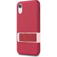 Чехол Moshi Capto с ремешком MultiStrap для iPhone XR малиновый розовый