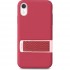 Чехол Moshi Capto с ремешком MultiStrap для iPhone XR малиновый розовый оптом
