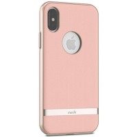 Чехол Moshi Vesta для iPhone X розовый