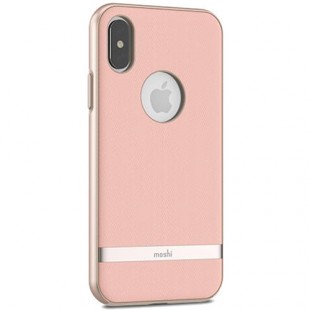 Чехол Moshi Vesta для iPhone X розовый оптом
